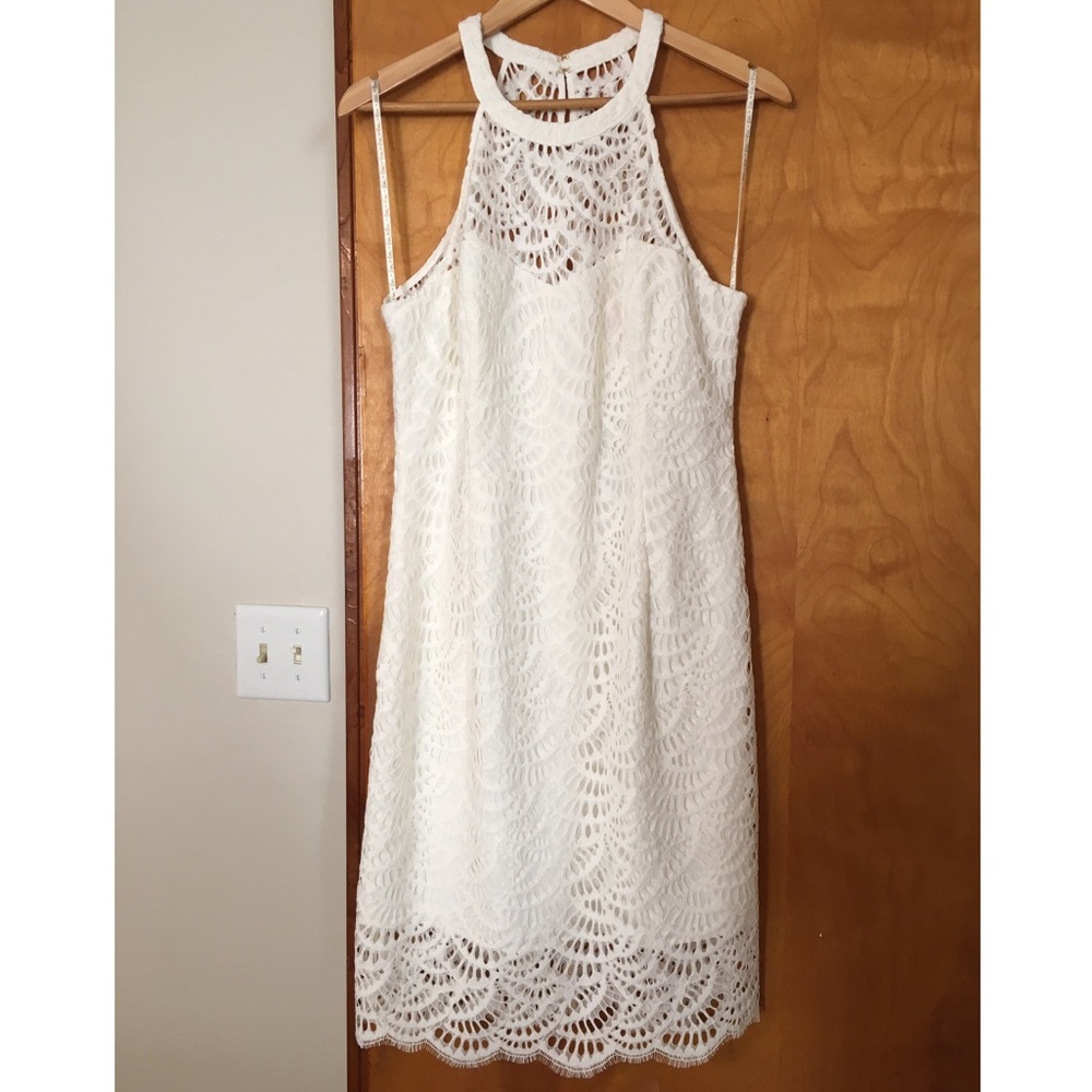 Lilly Pulitzer Kenna Dress. White. Size 14. NWT.